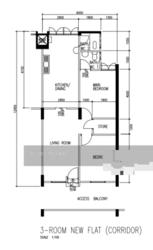 Blk 519 Bedok North Avenue 1 (Bedok), HDB 3 Rooms #145213152